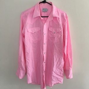 H Bar C Ranch wear button up shirt